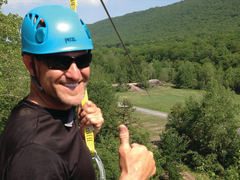 Whitewater Rafting Adventures Zip Line