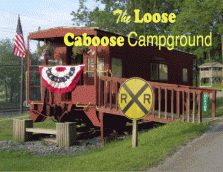 The Loose Caboose Campground Logo