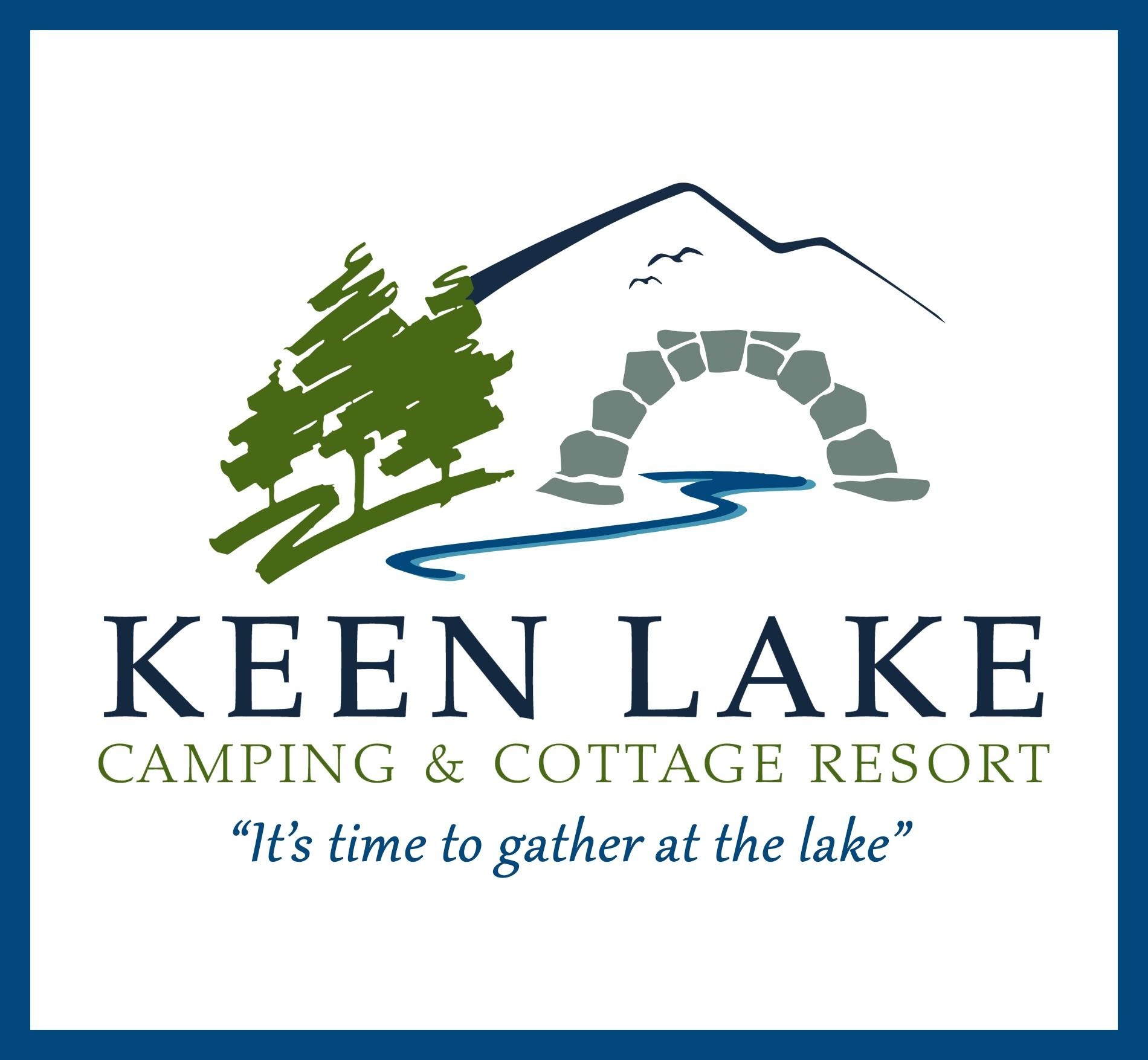 Keen Lake Camping and Cottage Resort Logo